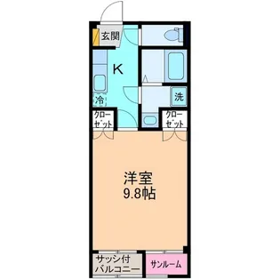 トリニティ【3階】の間取り