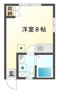 カーサ・アリエッタ【1階】の間取り