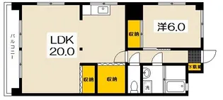 木村ビル【3階】の間取り