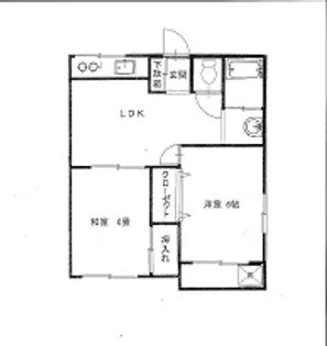 清水ビル【4階】の間取り