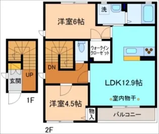 Bell kastelo【2階】の間取り