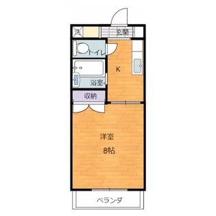 プルミエール南中里【3階】の間取り