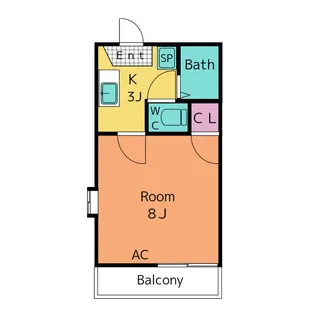 MYルームII【2階】の間取り