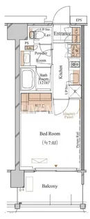 ブランシエスタ久が原【2階】の間取り