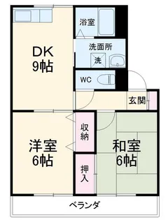 アビタシオン【2階】の間取り