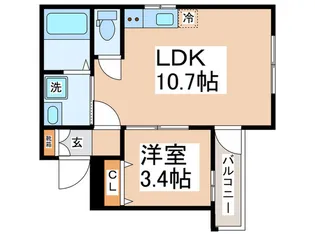 Bastet【2階】の間取り