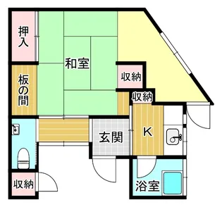 群馬県高崎市東町【一戸建】の間取り