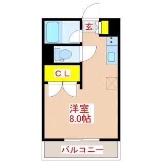 1Rの間取り画像