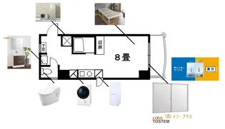 サンシープラザ【3階】の間取り