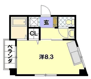 セブンビル【2階】の間取り