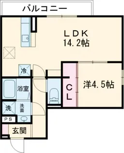 PREMILIFE須賀【3階】の間取り