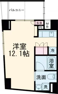 プライムガーデン駒沢大学【4階】の間取り