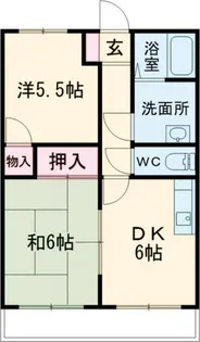 ロイヤルブラフ26【1階】の間取り