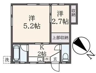 東京都杉並区和泉4【アパート】の間取り