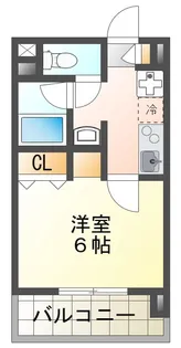 サザンエイトみなみ野【4階】の間取り