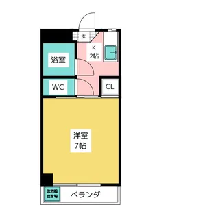 アリエ汐田I【9階】の間取り