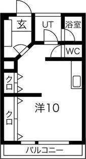 岐阜県岐阜市早田栄町2【マンション】の間取り