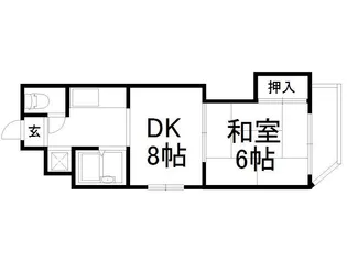 ラセットアベニュー【7階】の間取り