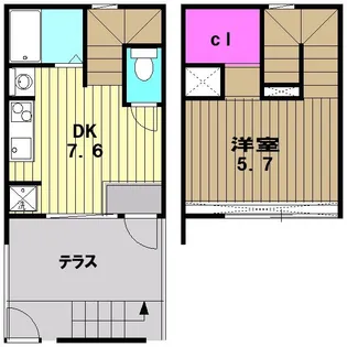 東京都武蔵野市吉祥寺南町1【一戸建】の間取り