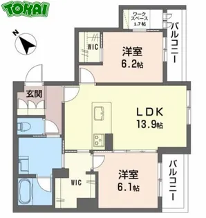 ShaMaison MatsusakaCastle【2階】の間取り