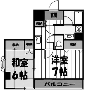 ブリュッヘンパーク【2階】の間取り