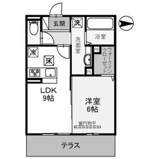 群馬県前橋市元総社町【アパート】の間取り