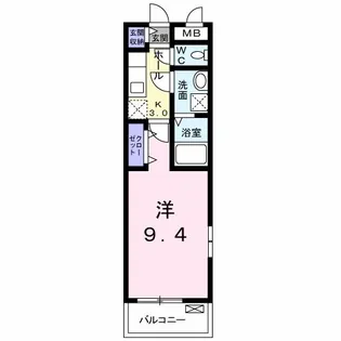 新潟県新潟市北区白新町4【アパート】の間取り