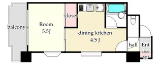 第12共立ビル【11階】の間取り