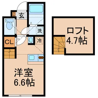 神奈川県横浜市保土ヶ谷区峰岡町2【アパート】の間取り