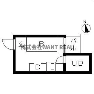 TOPROOM・新宿【2階】の間取り