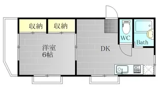 Villa横須賀【1階】の間取り