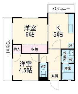 アネックスヒルズ川越【3階】の間取り