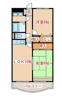 コンフォートS【2階】の間取り