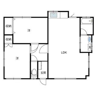青森県八戸市大字河原木字日計上【一戸建】の間取り