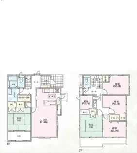 神奈川県相模原市南区下溝【一戸建】の間取り