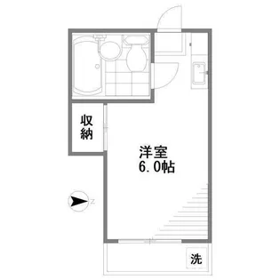 小倉ハイツ【2階】の間取り