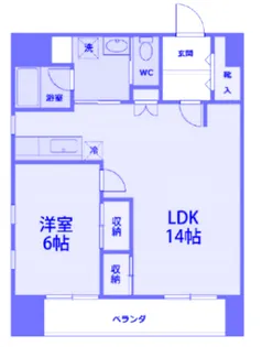 ヴィスタアリーナ【8階】の間取り