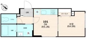 仮称ヴィヴレ田端【1階】の間取り