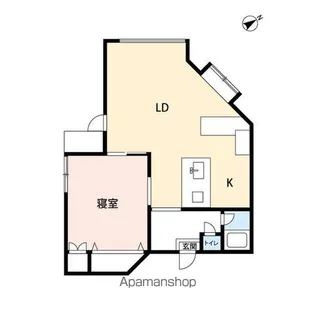 クレストヴューテラス【2階】の間取り