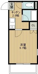 クレストヒルズ【1階】の間取り