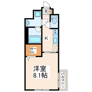 フォルシア本荘【4階】の間取り