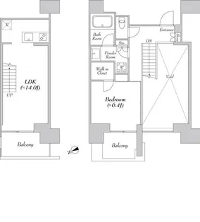 カナルフロント芝浦【3階】の間取り