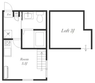 ハイバリー上大岡【2階】の間取り