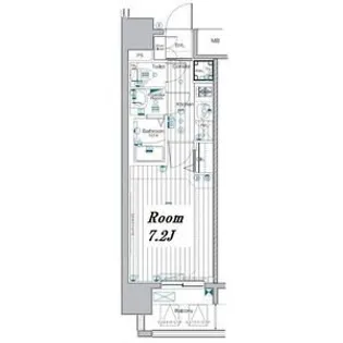 メイクスデザイン鶴舞【7階】の間取り