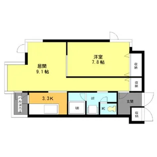 藤井ビル裏参道【4階】の間取り