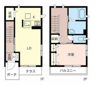 ベル フルールの間取り