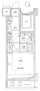 グランスタイル浅草【3階】の間取り