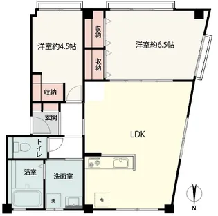 NKT足立東和ビル【2階】の間取り
