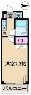 東京都荒川区西尾久2【マンション】の間取り
