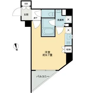 ライオンズフォーシア中野【4階】の間取り